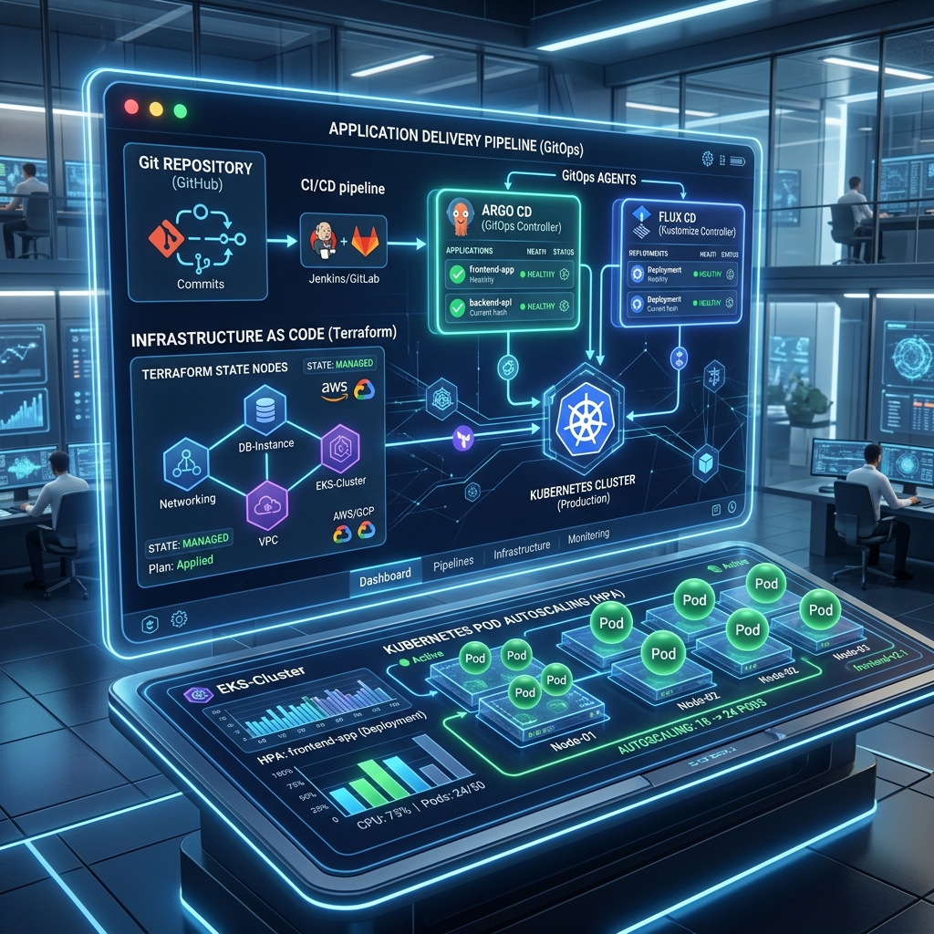 Varcio DevOps & Platform Engineering: IDPs, GitOps Workflows & Kubernetes Hardening at Scale